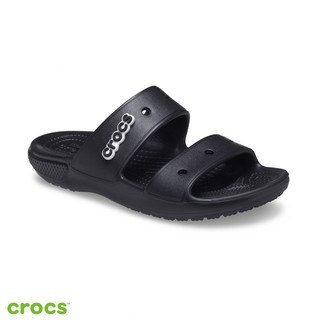 Crocs 卡駱馳 (中性鞋) 經典雙帶拖鞋-206761-001_洞洞鞋