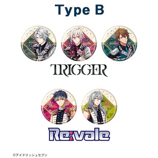 idolish7 偶像星願 2nd LIVE 「REUNION」演唱會 徽章組 B盒 TRIGGER Re:vale