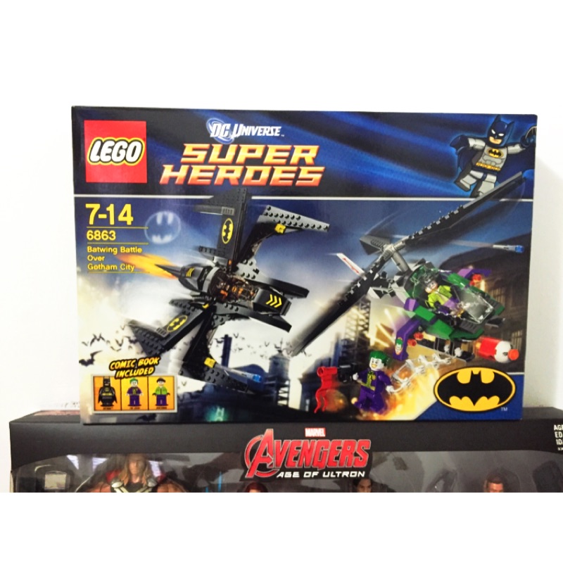 Lego 樂高 6863 蝙蝠俠 小丑 蝙蝠戰機