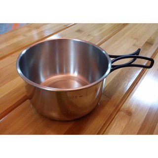 日野戶外~臺灣文樑 ST-2011-2 600cc 不鏽鋼碗 摺疊碗 湯碗 鍋具 餐具 露營 登山 碗