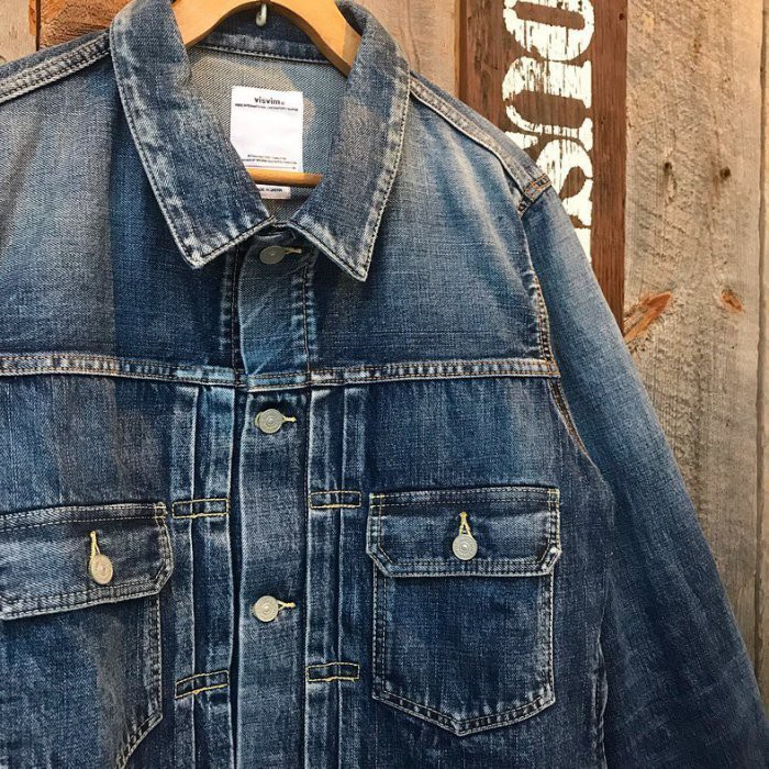 Airroom 現貨 2020aw Visvim Ss 101 Jkt Damaged 牛仔外套藍色余文樂 蝦皮購物