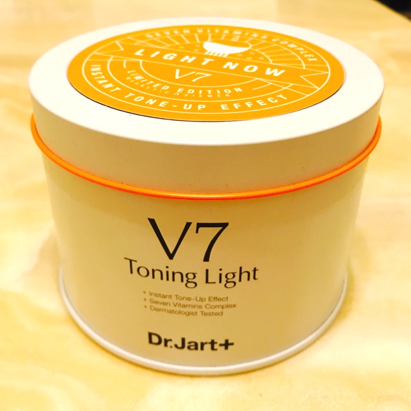亮白素顏霜-絕對正品韓國V7 Toning Light 保存期限2020年