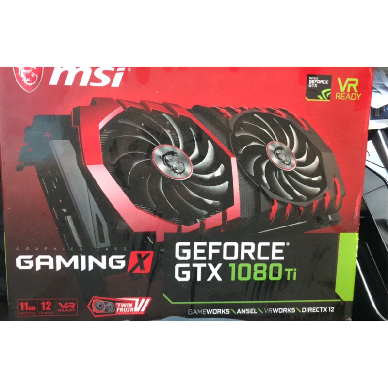 MSI 微星 GTX 1080ti Gaming X 11g GDDR5X 二手