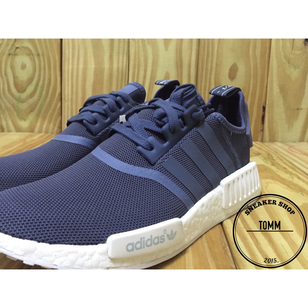 【Tom-m】ADIDAS NMD R1 W 墨藍 全白底 男女 預購 S76005