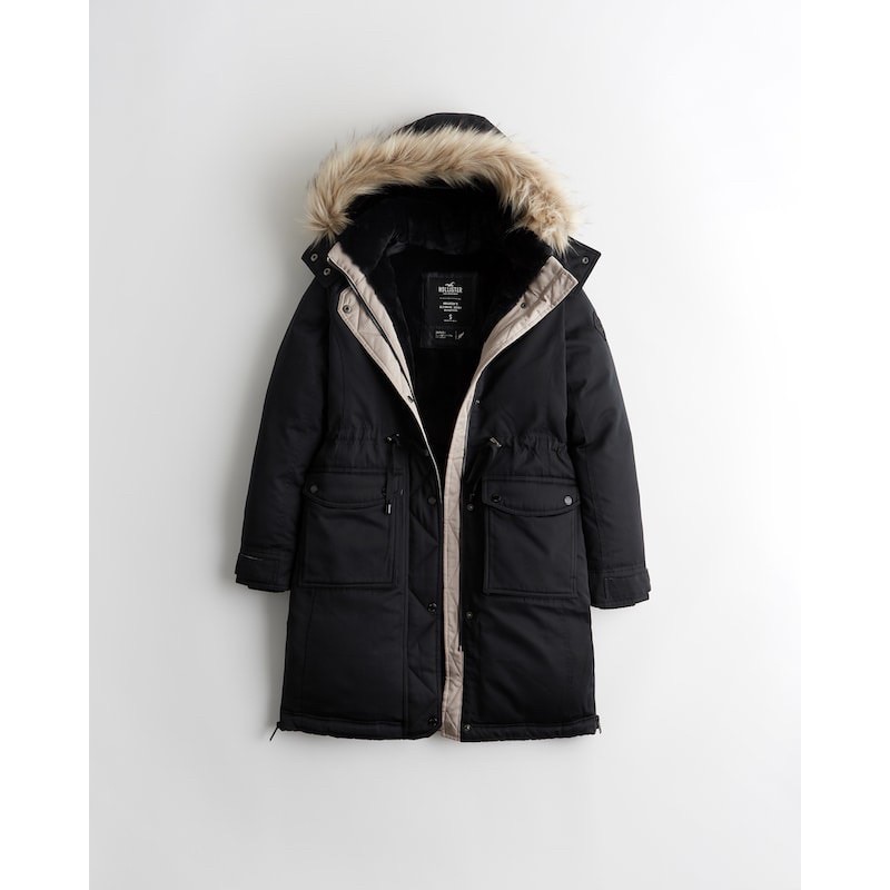 cozy lined parka hollister