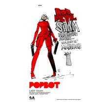 【 3A TOYS / ThreeA 】 Popbot Red Devil Lady Sham 紅衣