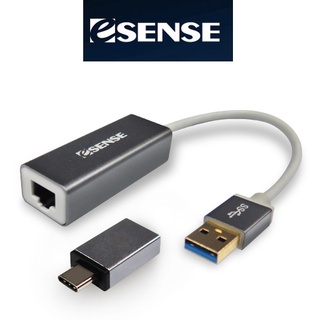 Esense USB3.0 轉RJ45 1000M 轉接器 轉接 連線