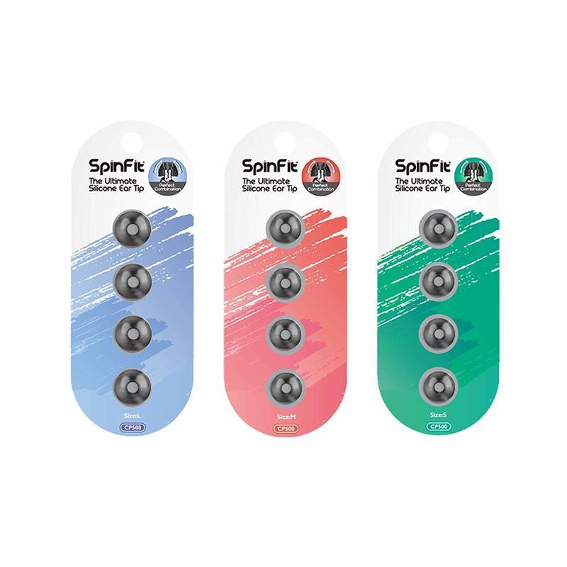 《小眾數位》SPINFIT 專利耳塞 二對入 CP500 粗耳管用 全新包裝 公司貨 另有 CP100