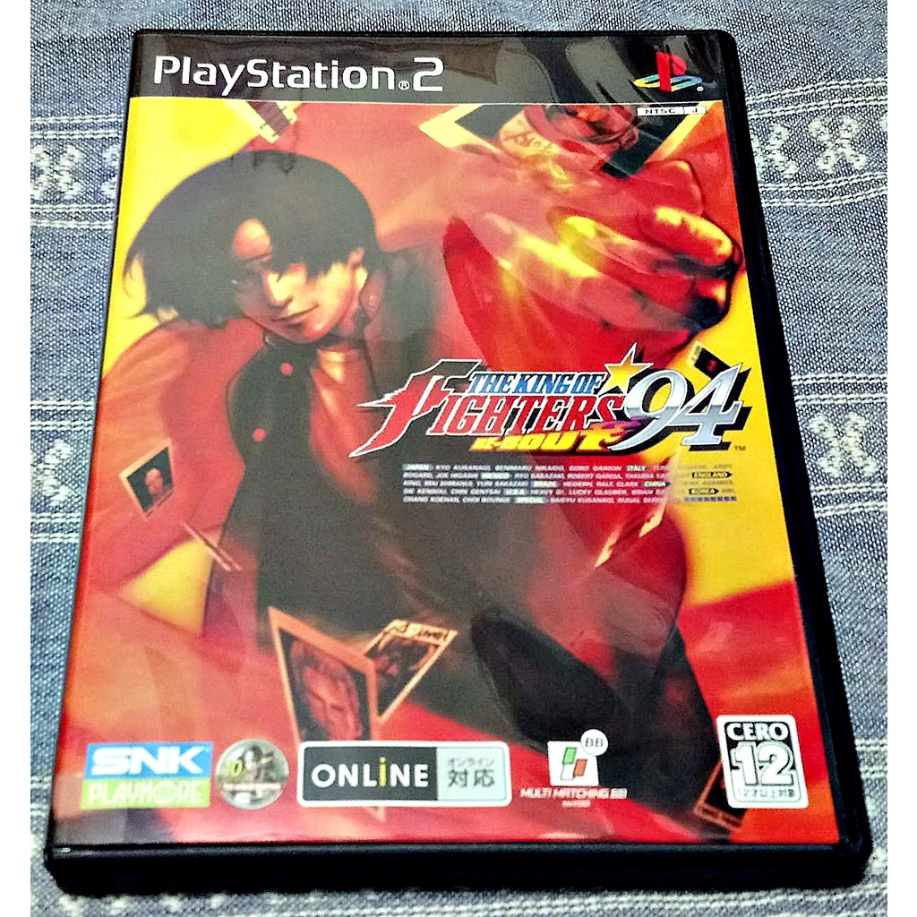 歡樂本舖 (免運無刮) PS2 格鬥天王 拳皇 94 Re-Bout The King Of Fighters 日版