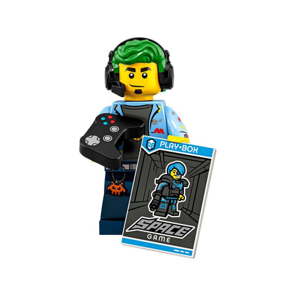 [正版現貨] LEGO 71025 第19代人偶包, 1號 Video Game Champ