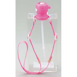 大賀屋 Hello Kitty 寶特瓶 吸管 附 背帶 蓋子 水壺 三麗鷗 凱蒂貓 日本製 KT J00014021