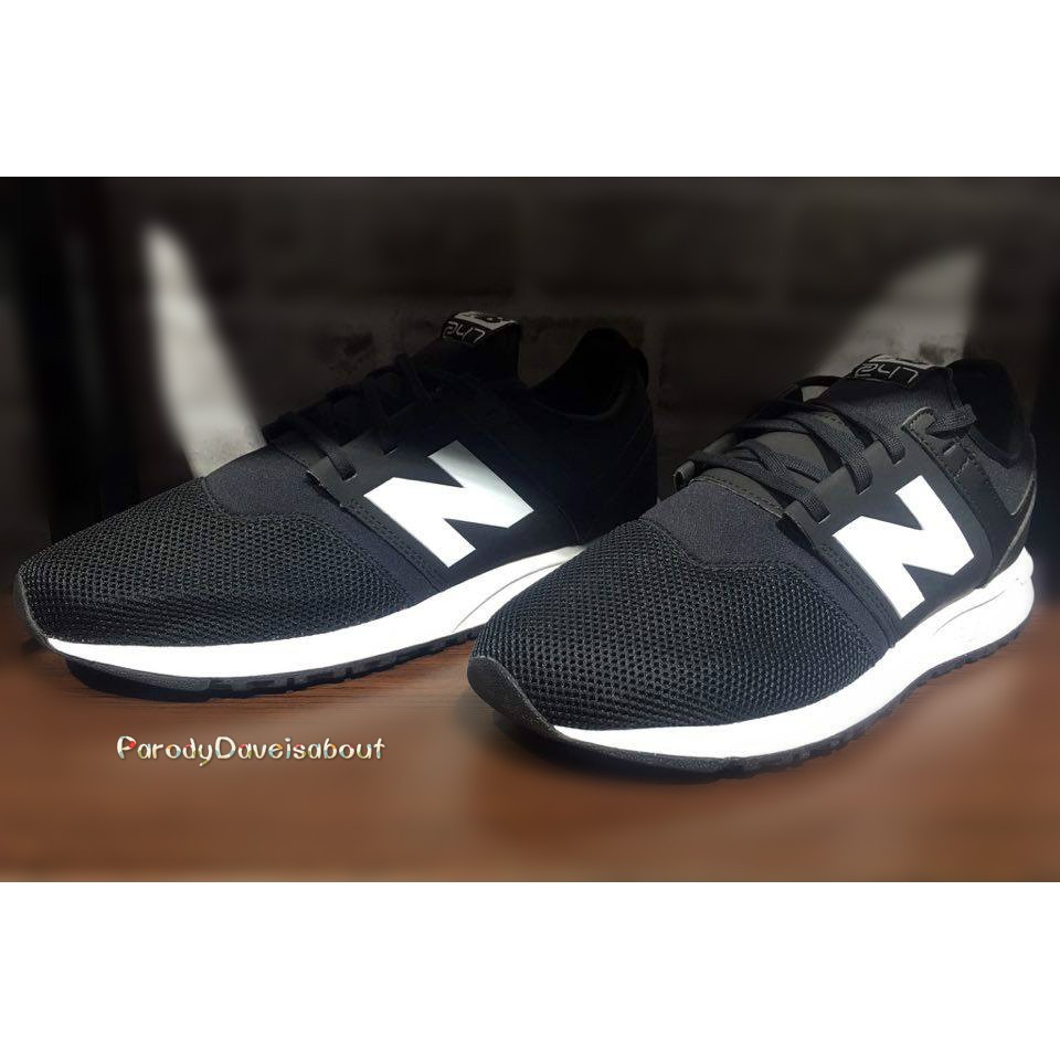 問真假請跳過「Parody」New Balance 247 MRL247WB 黑白 Size：22 - 29CM