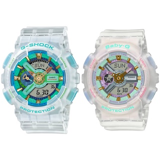 【聊聊私訊甜甜價】CASIO 卡西歐 G-SHOCK BABY-G 珊瑚礁限量版 情侶手錶 對錶 SLV-21A-7A