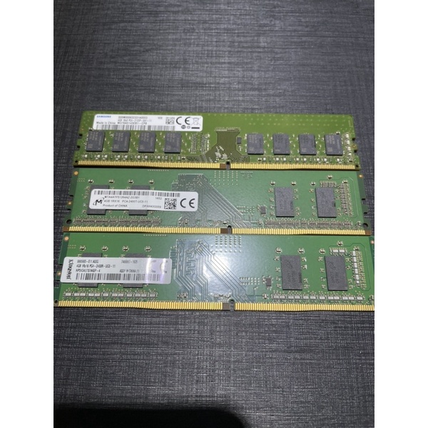 二手記憶體DDR4桌上型電腦2133 2400 4GB