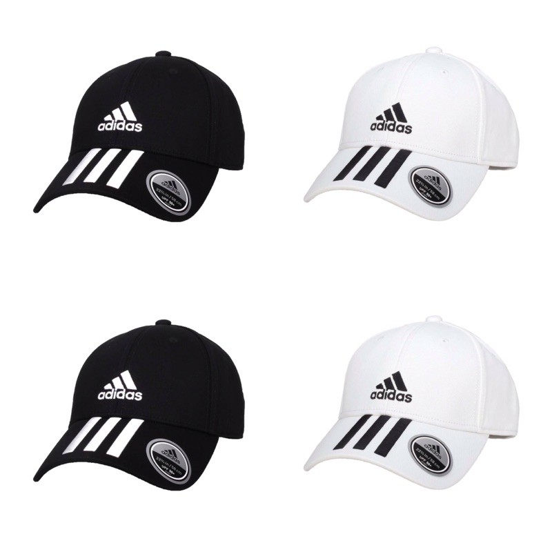 [Adidas] 新款 運動休閒老帽 小logo 刺繡 帽圍58黑 FK0894 白 FQ5411《曼哈頓運動休閒館》