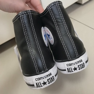 Chuck Taylor All star 皮革高筒帆布鞋 converse