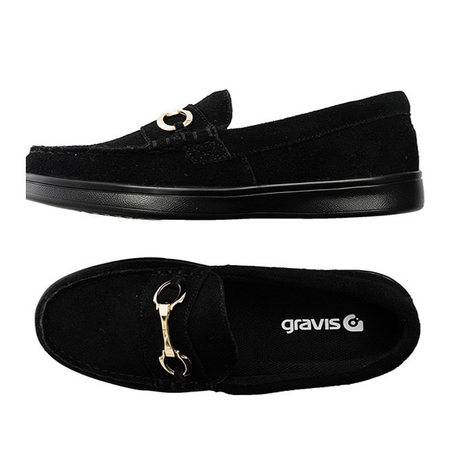 Gravis  ODJICK BITS 休閒樂福鞋 GVS9905 黑色 US7 麂皮 plain-me購入