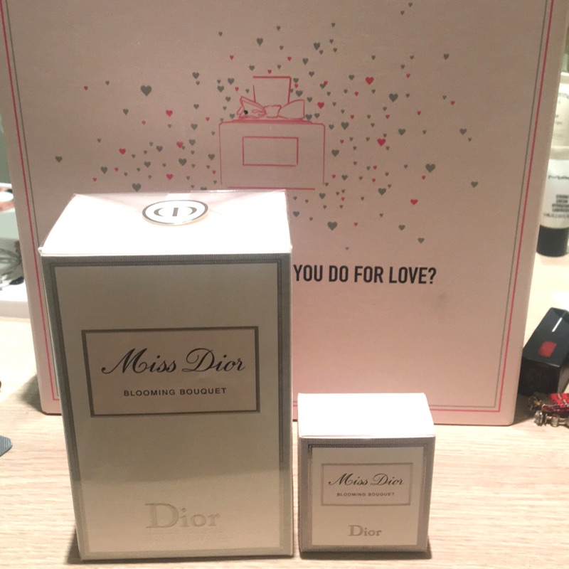Miss Dior Cherie 花樣淡香水 100ml +隨身香 附禮盒