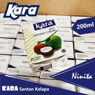 🥥 KARA Santan Kelapa Coconut Cream 200ml 印尼 佳樂 椰漿 椰奶 Biru