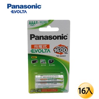 【Panasonic 國際牌】 3號 4號 Panasonic鎳氫充電電池 2000mAh 800mAh