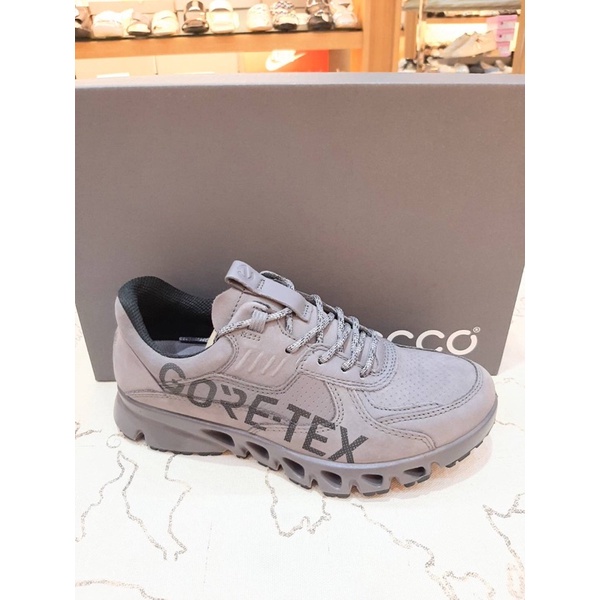 ecco MULTI -VENT W女GORE TEX 防水 全方位城市户外運動休閒鞋，灰 原價8380特價7500