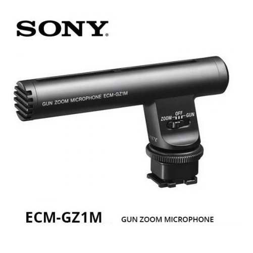SONY ECM-GZ1M 【宇利攝影器材】 指向型變焦麥克風 SONY錄影機專用 公司貨