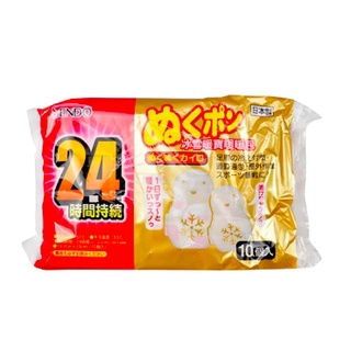 現貨 日本製 冰雪暖寶暖暖包 手握式 24H 10入/包 暖暖包 熱敷貼 （手握式）有效期限2025.06.30