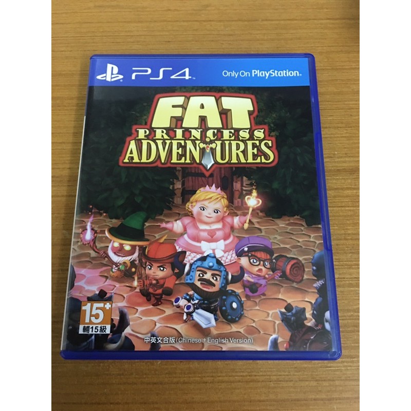 Ps4 胖公主大冒險 fat princess adventures 胖公主歷險記 中文 中英文合版 光碟無刮