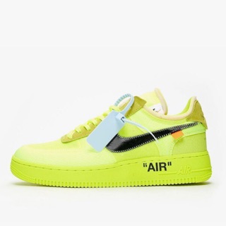 Air Force 1 Low Off-White Volt AO4606-700 螢光黃