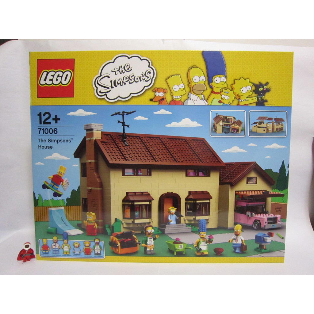 lego 樂高 絕版 全新未拆 71006 The Simpsons™ House 辛普森之家