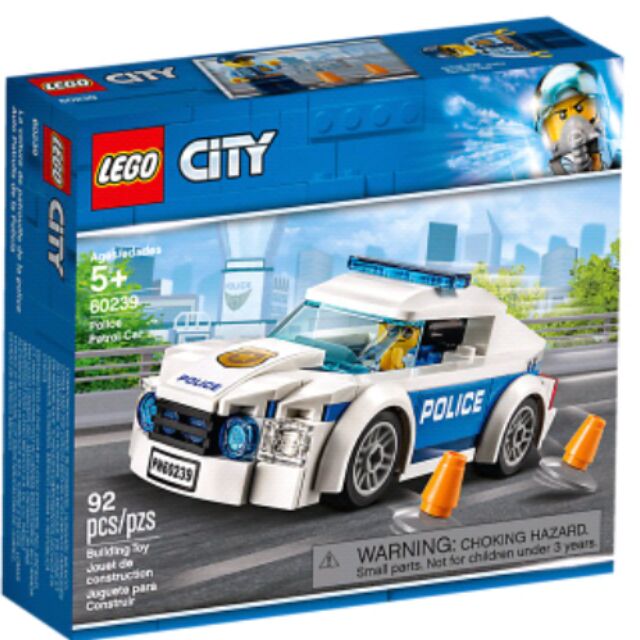 樂高 LEGO 60239 警察巡邏車 城市系列 CITY