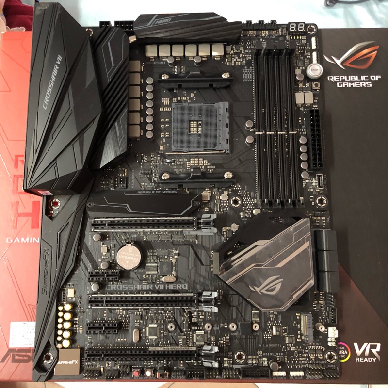 「最後下殺」ASUS ROG crosshair vii hero C7H X470