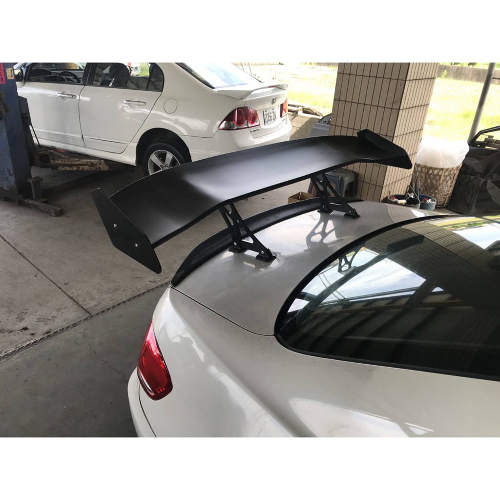 Gt5 戰鬥尾翼飛行尾翼高腳尾翼附螺絲包四門車款均可寬度145cm 155cm 165cm 蝦皮購物