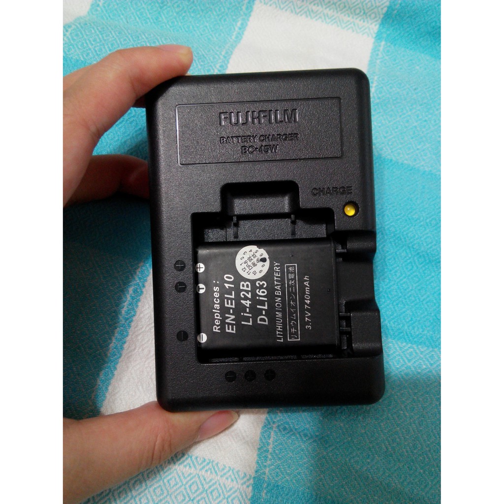 Fujifilm 富士 防水相機電池 充電器