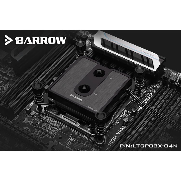 小白的生活工場*Barrow INTEL 2011/2066 平台專用CPU水冷頭簡系列LTCP03X-04N 2066