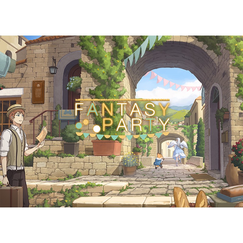 Fantasy Party 背景插畫集foya遊戲動畫背景美術教學 設定集 蝦皮購物