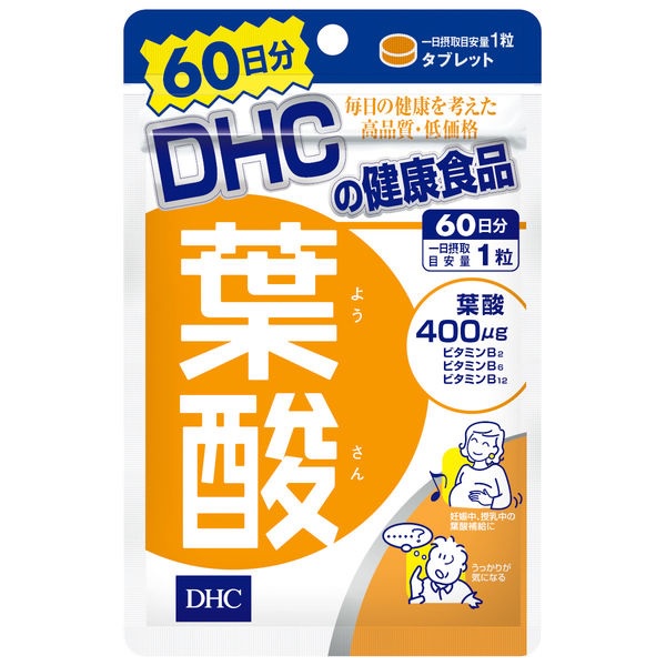 日本DHC 葉酸 60日份 60粒