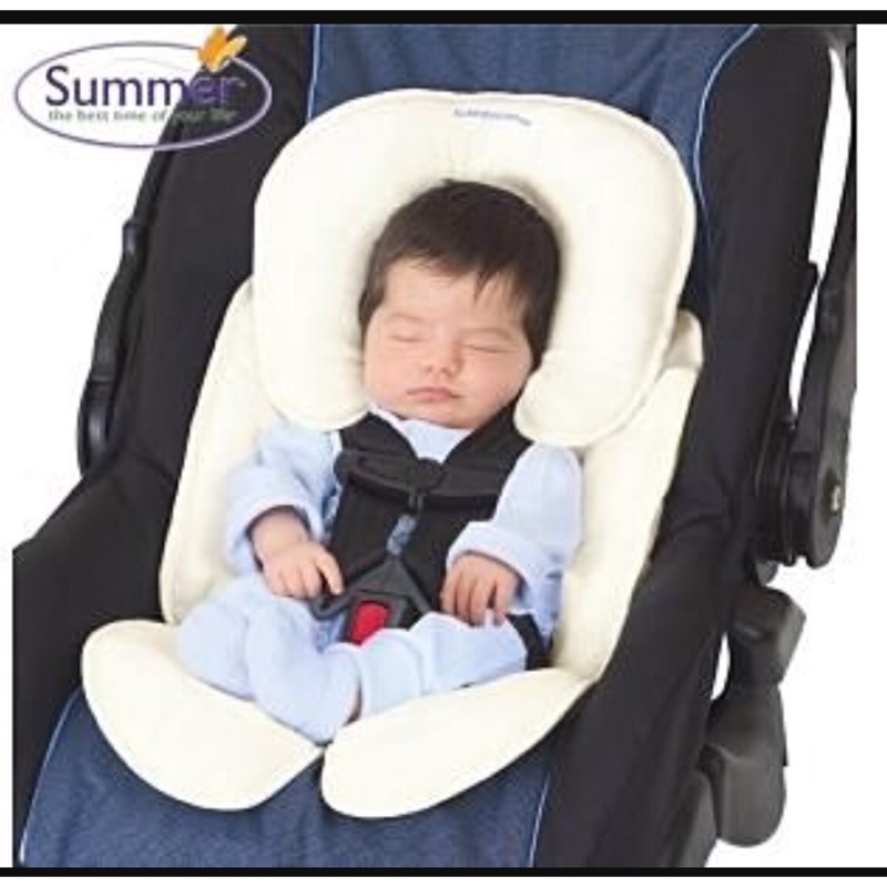 美國Summer Infant Snuzzler 寶寶車用柔軟保護墊，汽車座椅/嬰兒推車適用