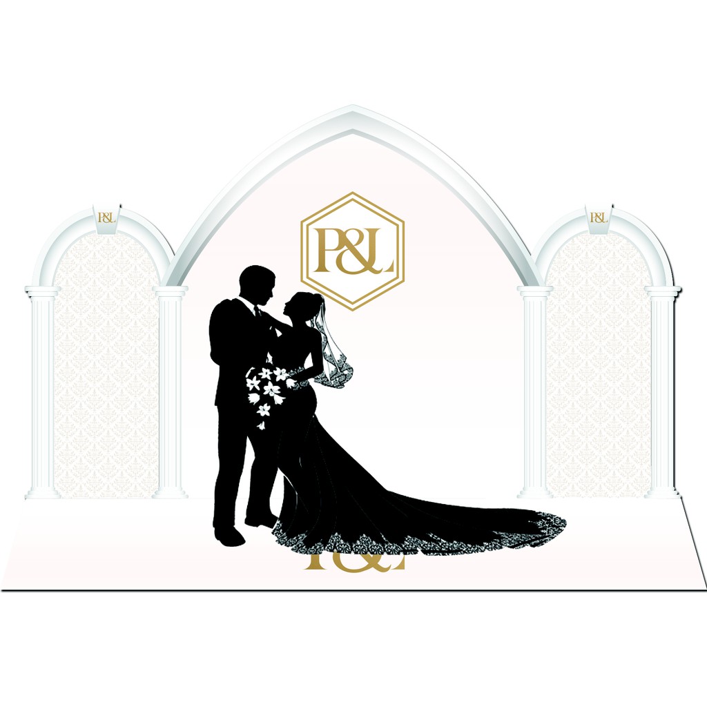 （客製化）婚禮背板，婚禮拍照道具，婚禮用品，婚禮大圖，客製化設計
