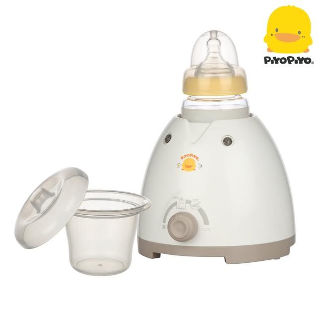 PiyoPiyo黃色小鴨多功能三合一溫奶器 無段式微調恆溫加熱 快速 操作簡單 可調乳及加熱寶寶副食品