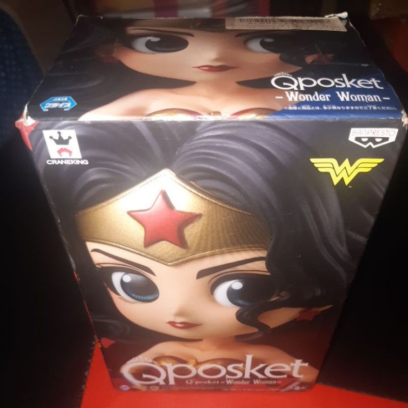 Qposket DC 神力女超人 Wonder Woman Q版 代理正版 正義聯盟 景品 公仔