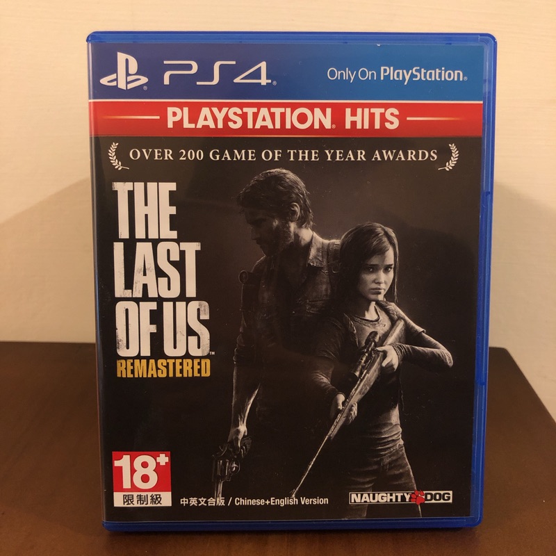 最後生還者The last of us重製版、中英文合版（二手PS4遊戲光碟）