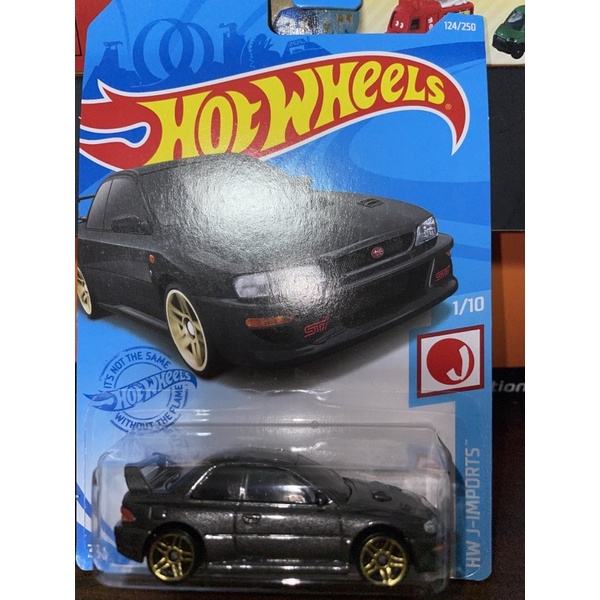 Hot wheels 風火輪 Subaru Impreza 22B STi 灰色