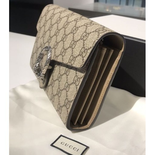 gucci supreme chain wallet