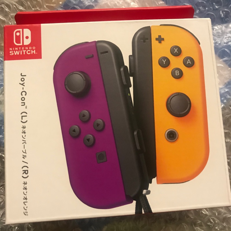 Nintendo 任天堂 Switch Joy-Con (L/R)【電光紫/電光橙】現貨