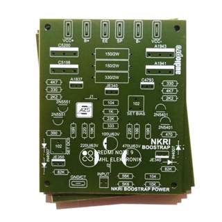 1600w NKRI Boostrap Mono AZS Power PCB 功率