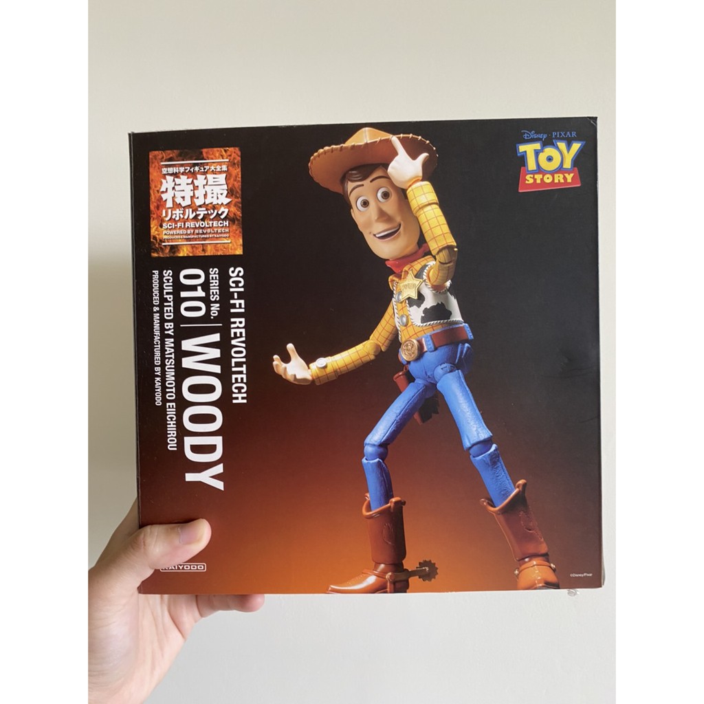 (二手九成新)日版海洋堂 kaiyodo山口特攝 No.010 胡迪 Toy Story3 玩具總動員