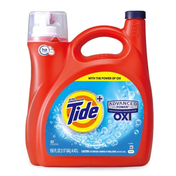 【好市多代購】Tide 汰漬 OXI 亮白護色洗衣精 4.43公升 | Costco