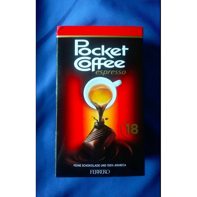 代購德國 Ferrero 咖啡濃縮巧克力 Pocket coffee . 18入. 預購