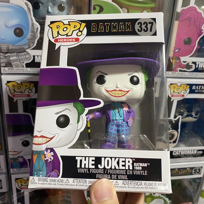 [李大] 正版現貨 Funko POP DC 蝙蝠俠 小丑 1989 提姆波頓 Batman Joker #337